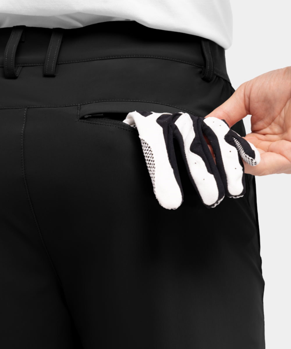 Men's Stretch Quick Dry Casual Work Golf Shorts, Five-Point Shorts