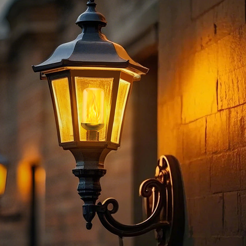 Dynamic flame bulb