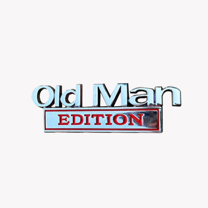 Car badges for seniors/π Old Man Edition car badges