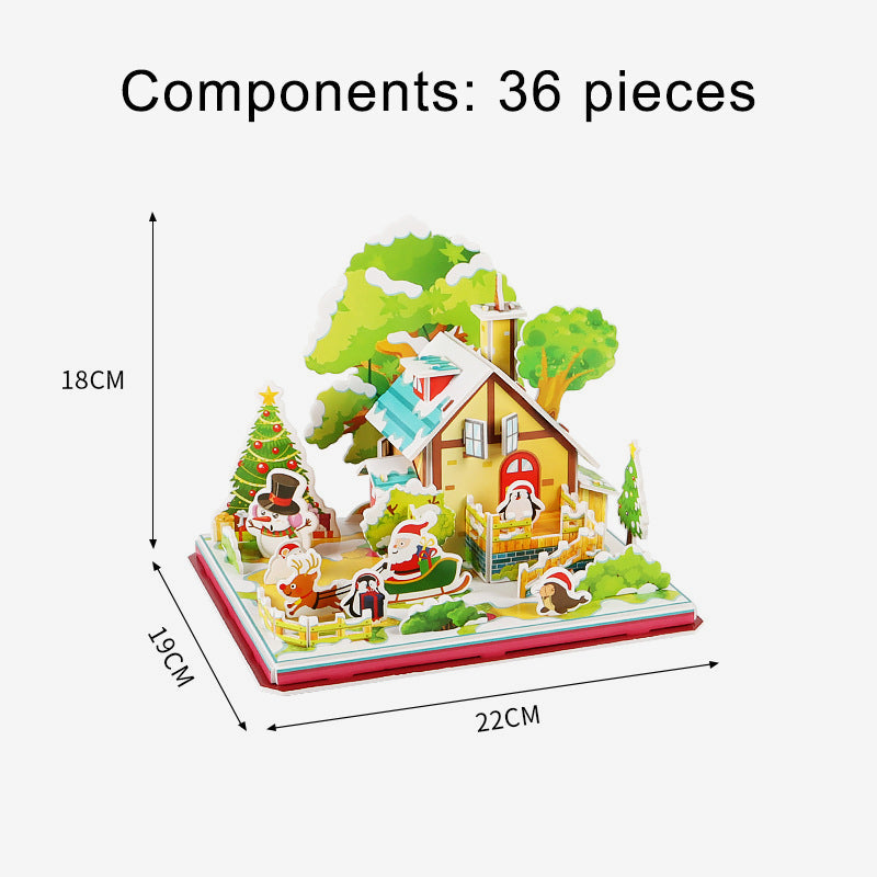 Christmas 3D puzzles