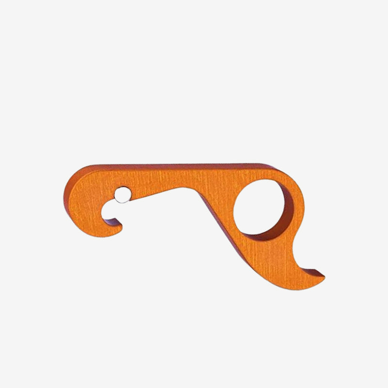 Beer bottle opener made of aluminum alloy