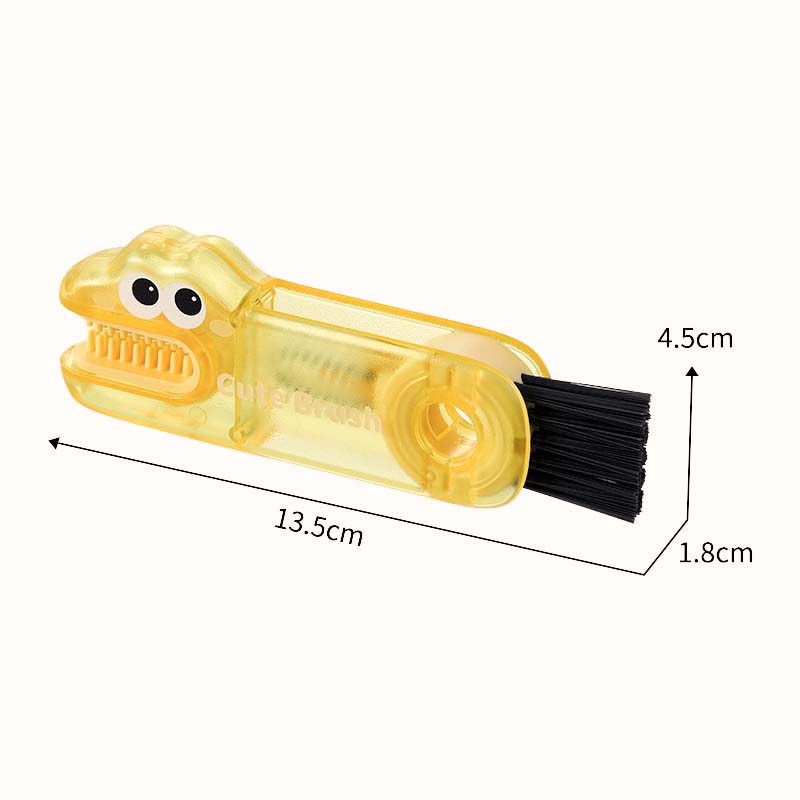 ๐ Crocodile Multifunctional Cleaning Brush โ 3 Brush Heads for All Cup Types
