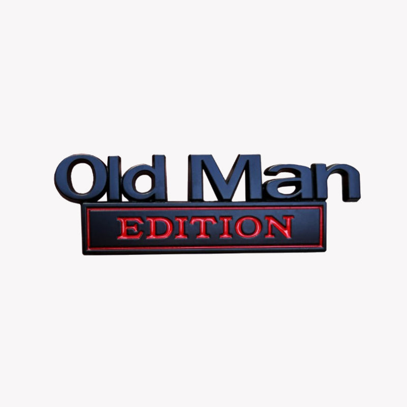 Car badges for seniors/π Old Man Edition car badges