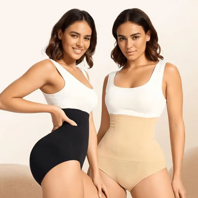 🔥High waist with shapewear and tummy control