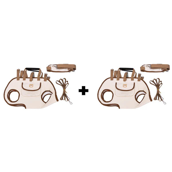 Portable Breathable Pet Carrier Sling & Backpack