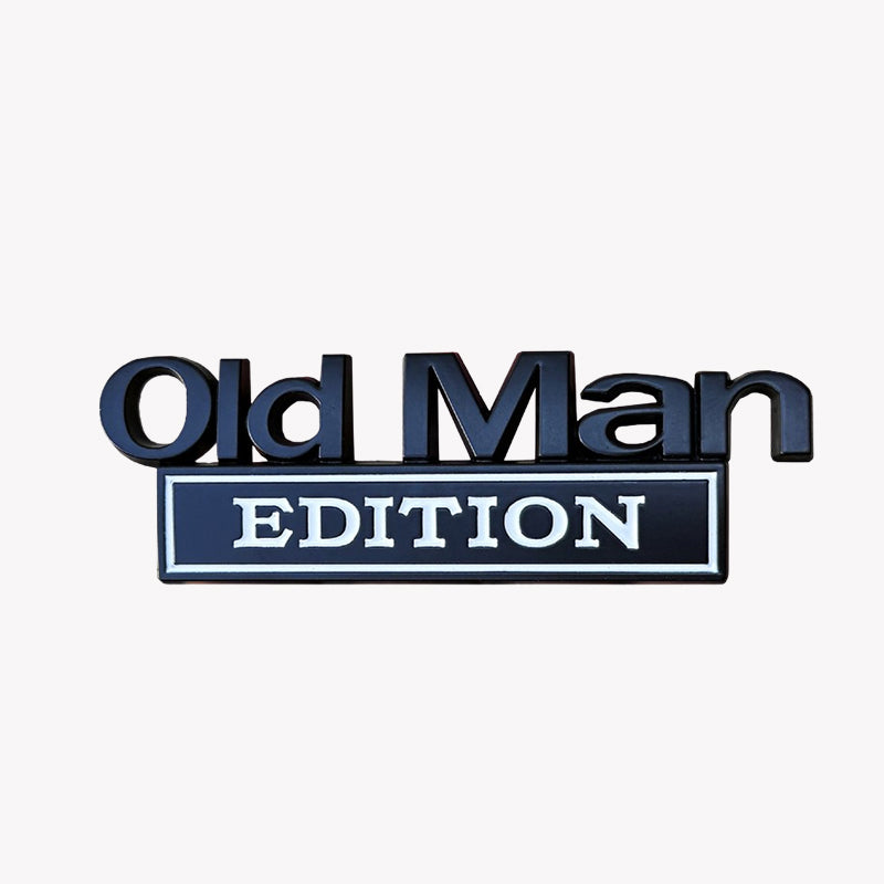 Car badges for seniors/π Old Man Edition car badges