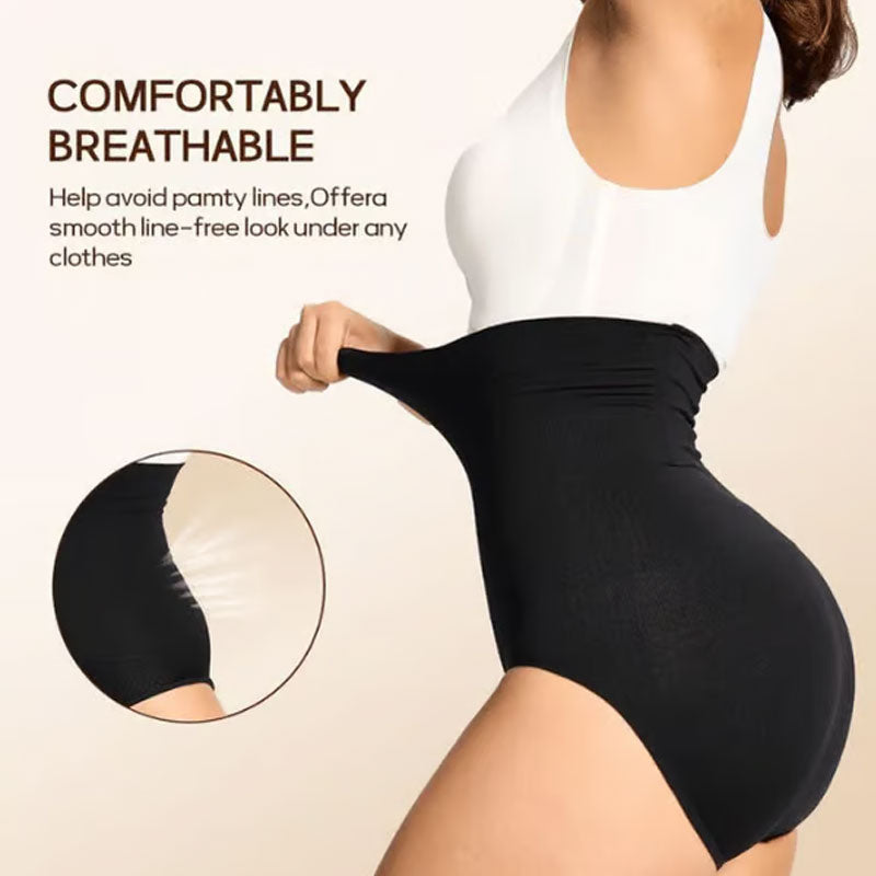 🔥High waist with shapewear and tummy control