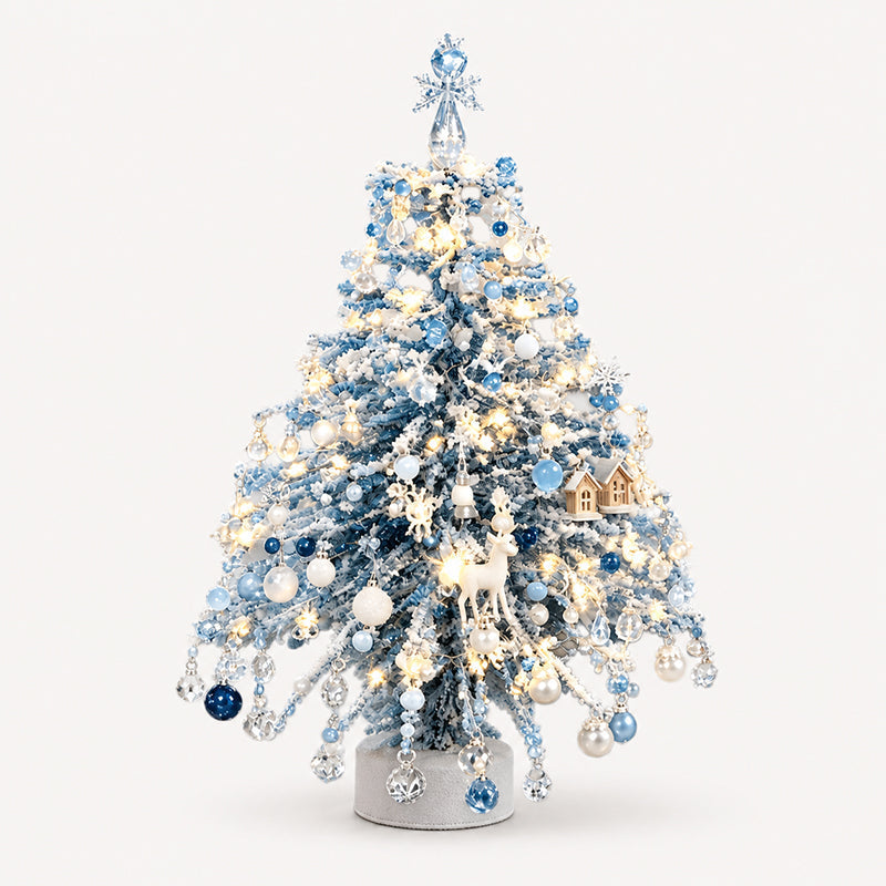๐โจHandmade Elegant Beaded Mini Christmas Tree | Collectible Premium Holiday Decor Kit