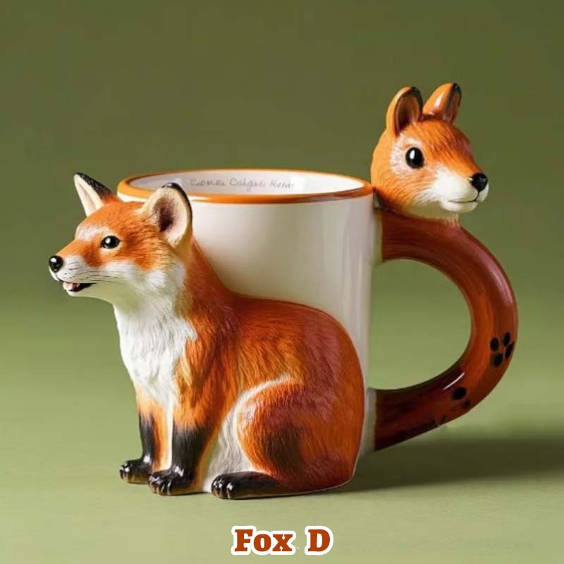 Squirrel Fox Mug