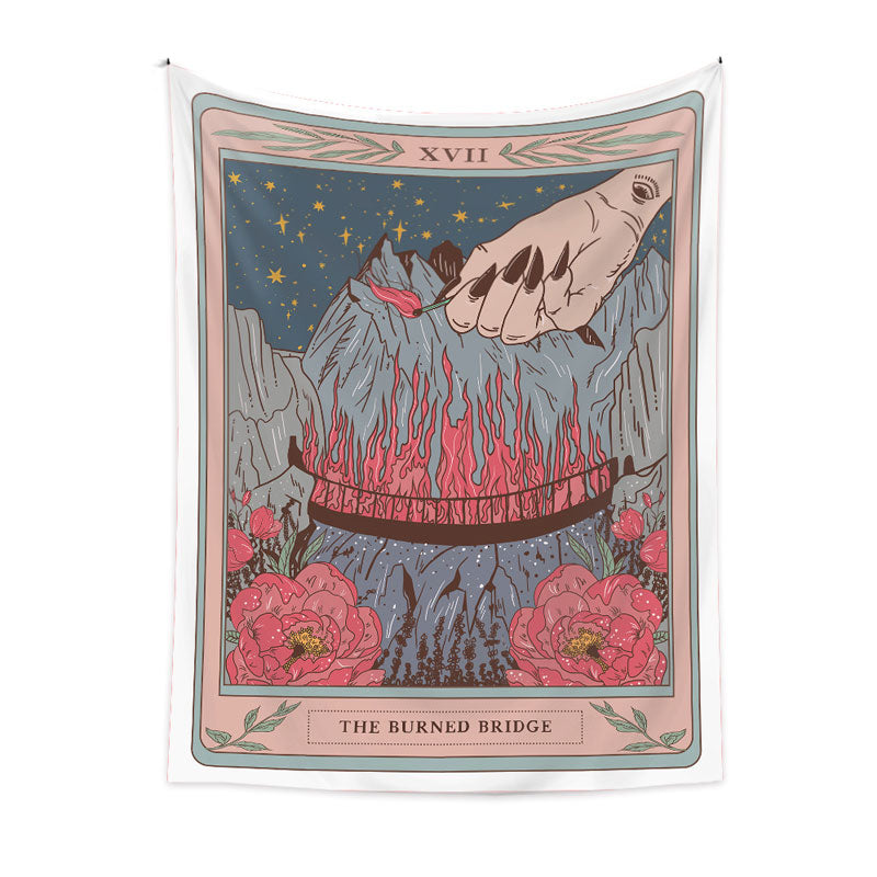 ๐ Bohemian Tarot Tapestry Wall Hanging