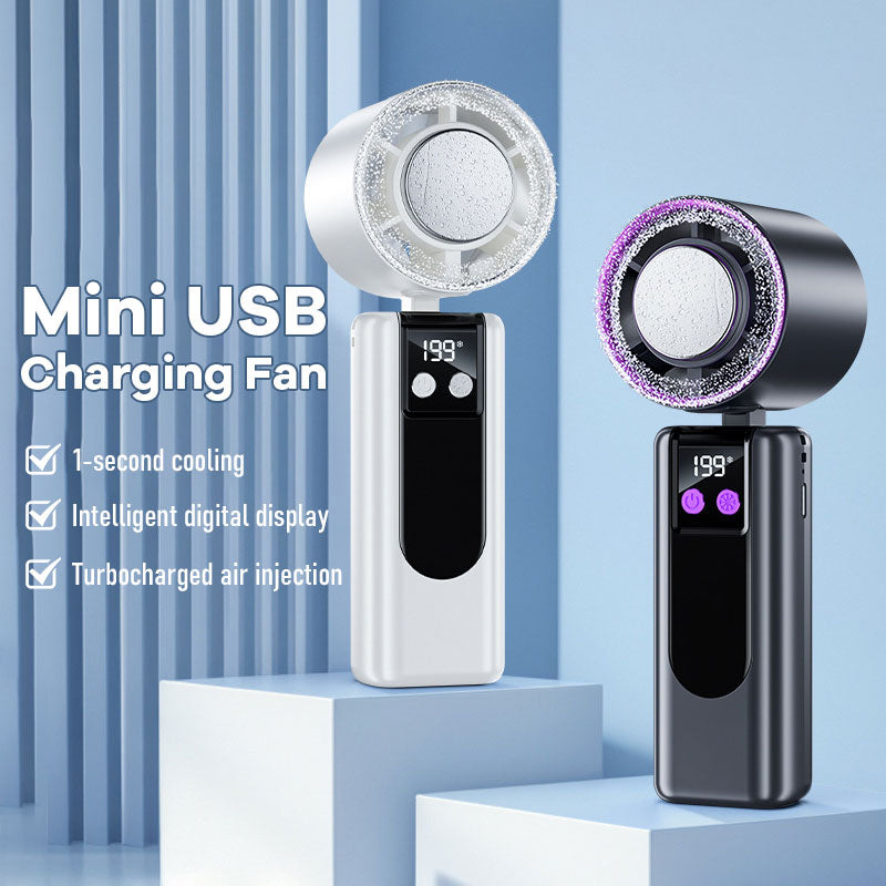 š„ćHot SalećHigh Speed Turbo Mini USB Charging Fan