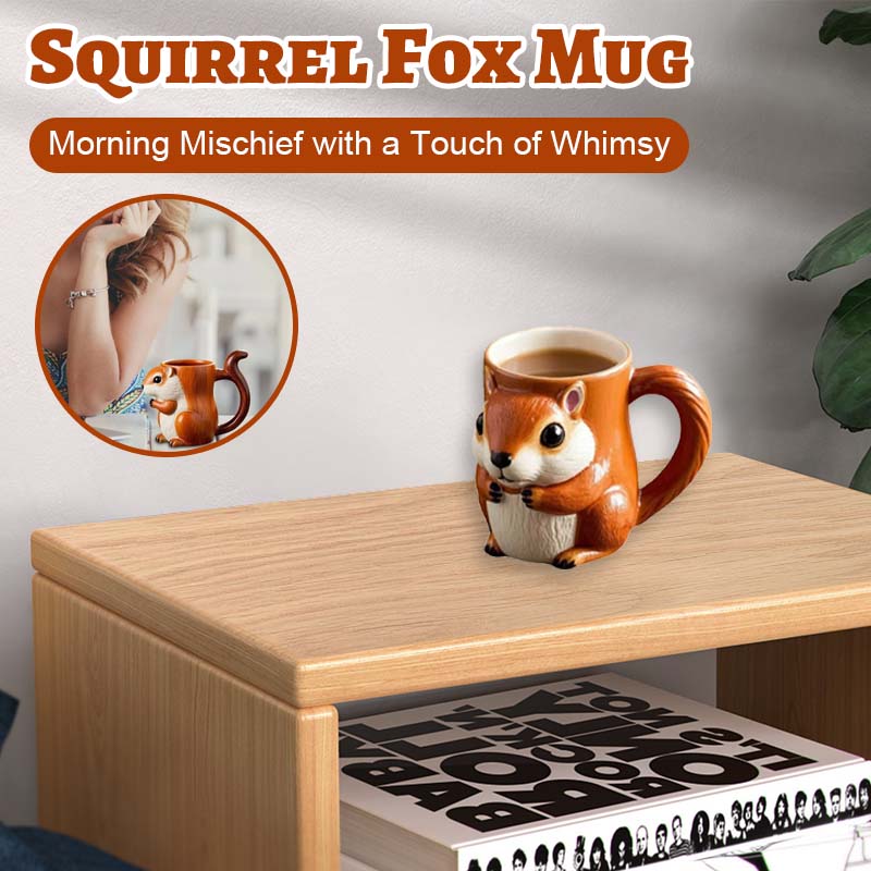 Squirrel Fox Mug