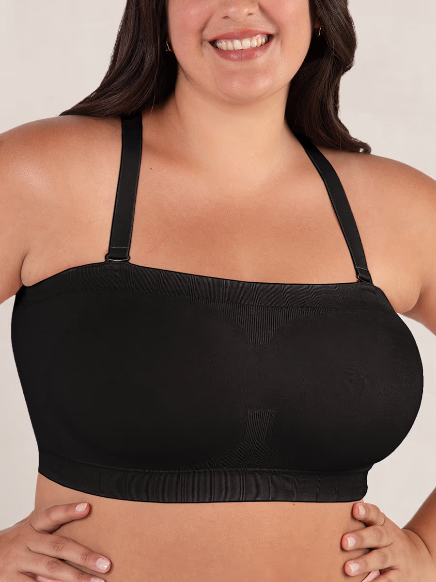 Convertible strapless bandeau bra