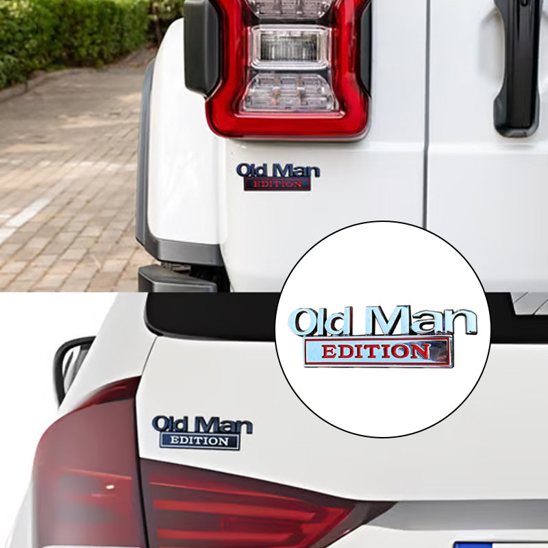 Car badges for seniors/π Old Man Edition car badges