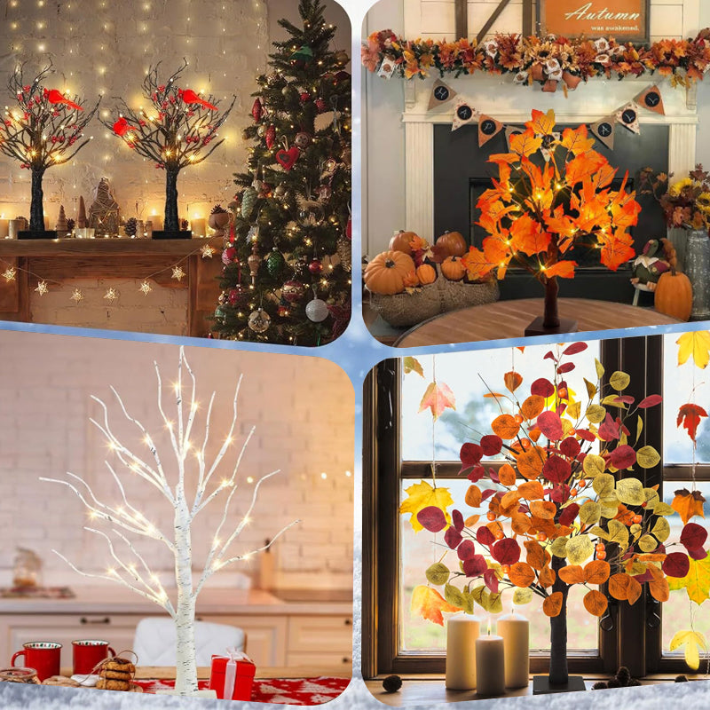 Led artificial tree lights