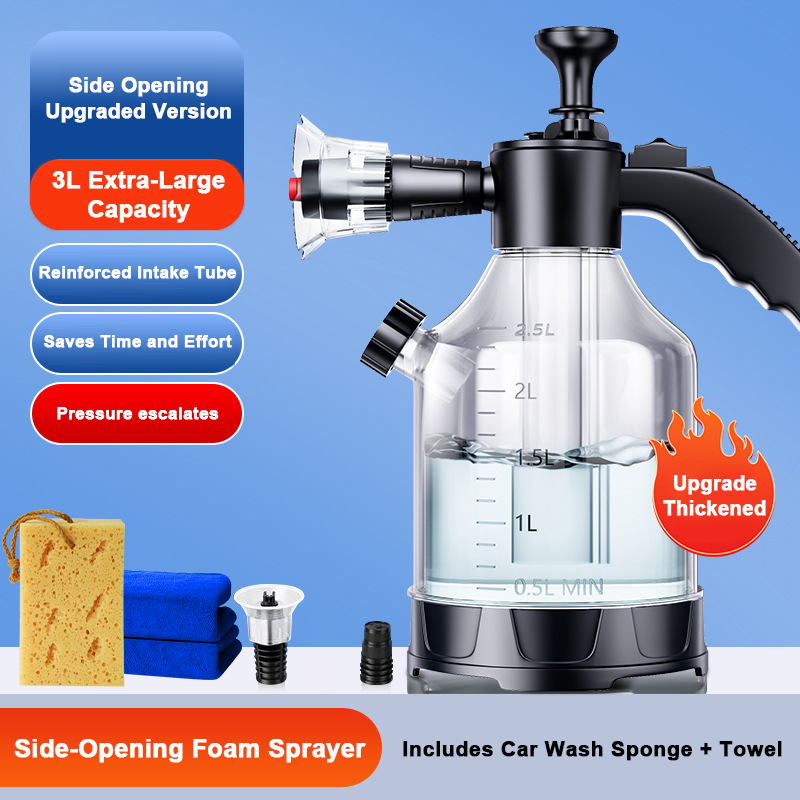 🎁 50% OFF ! High-Foam Car Wash Sprayer – Thick Foam, Wide 60° Spray & Dual Nozzles for Effortless Cleaning 🧼🚗