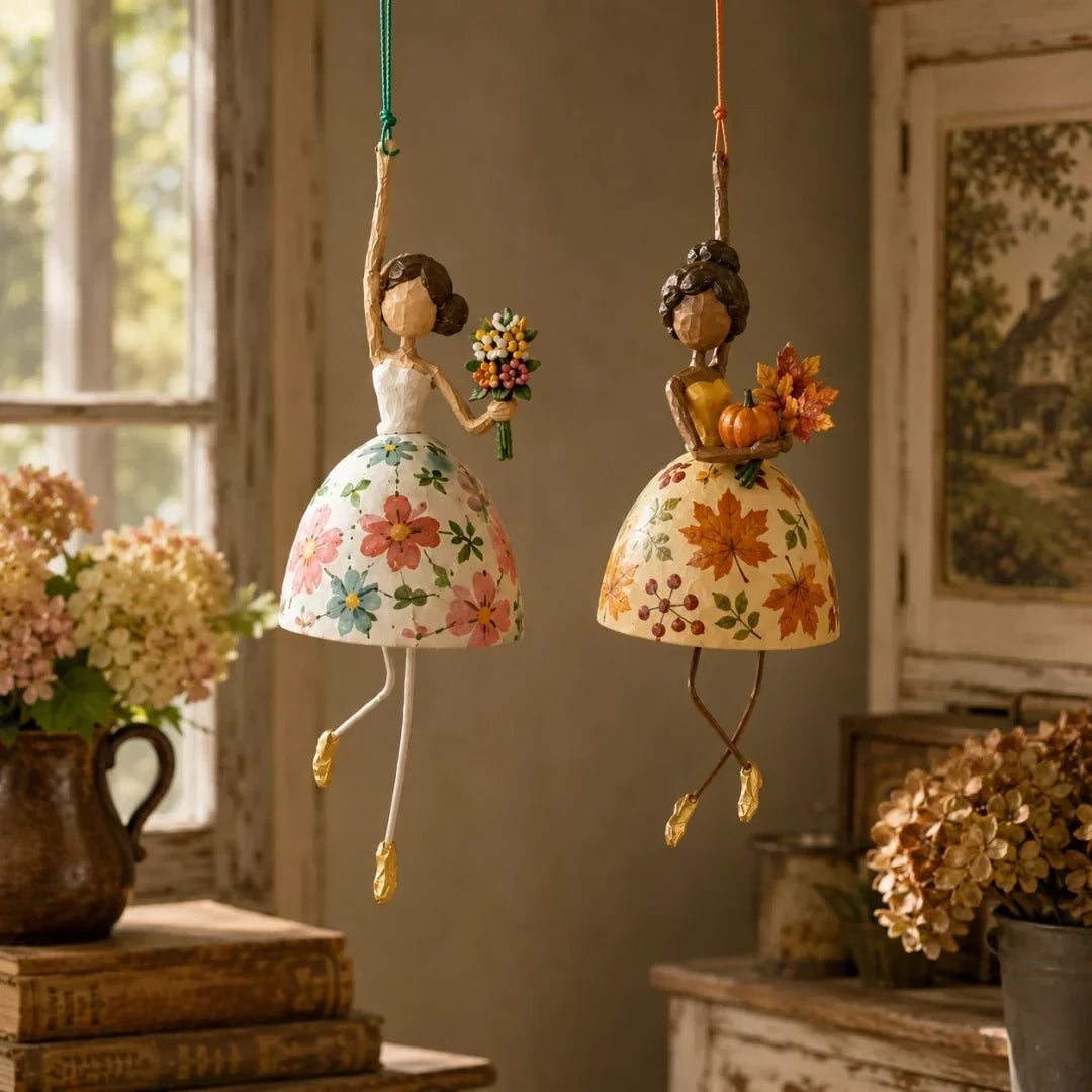 ๐๐ธ Let Your Space Dance โ Whimsical Dancing Lady Hanging Ornament