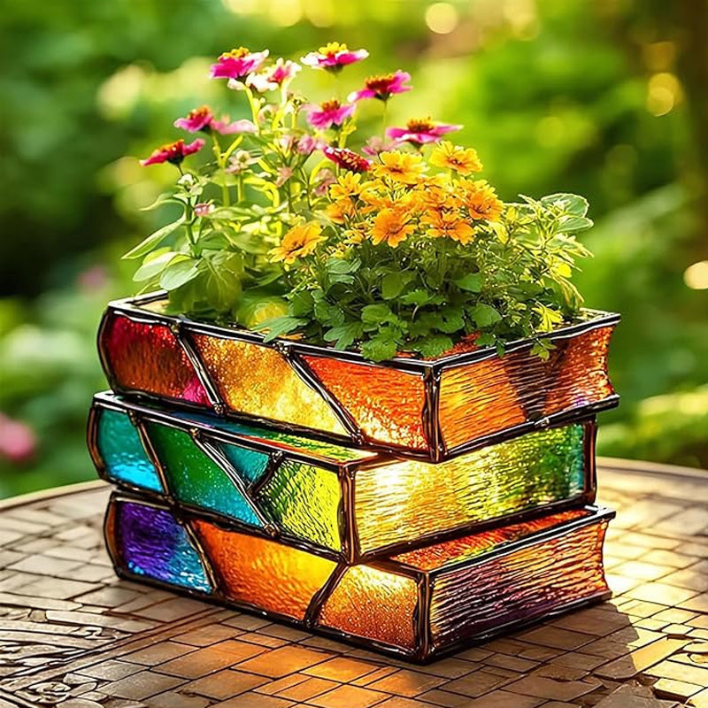 Stacked books Resin crafts Desk ornaments