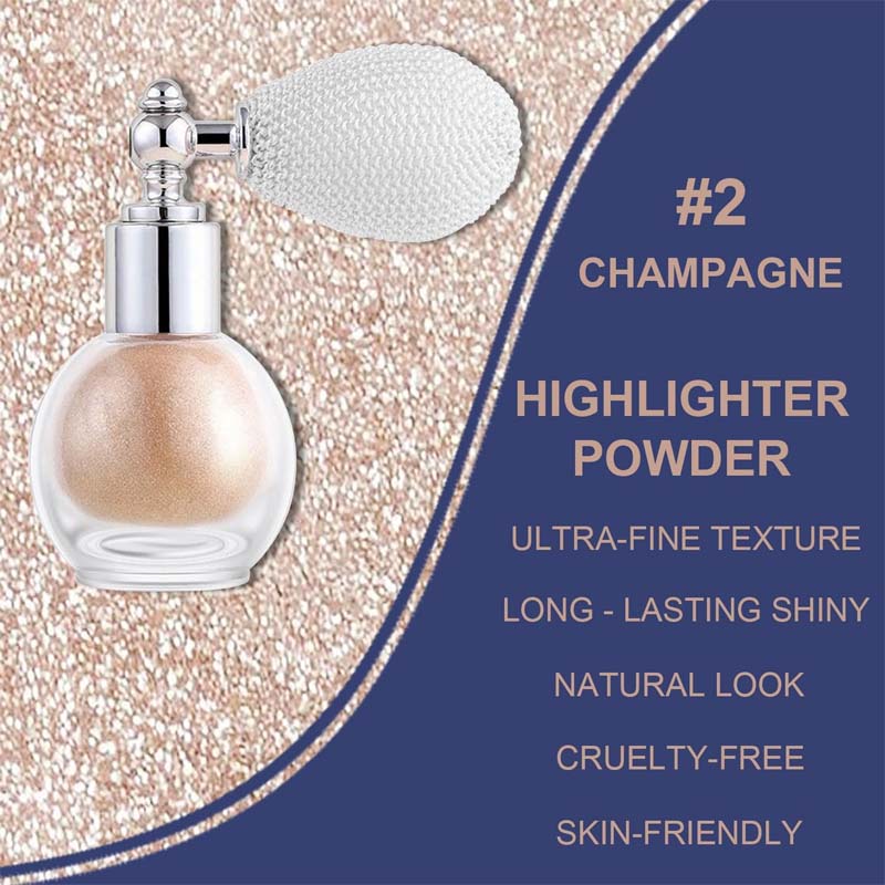 ✨ Luminous Glitter Highlighter - Long lasting & Sweat resistant