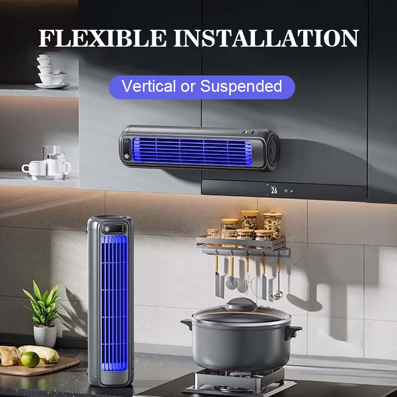 Punchless Wall-mounted Electric Fan Air Conditioning