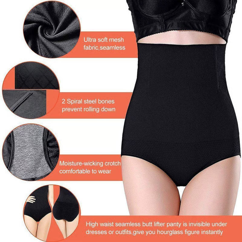 🔥High waist with shapewear and tummy control