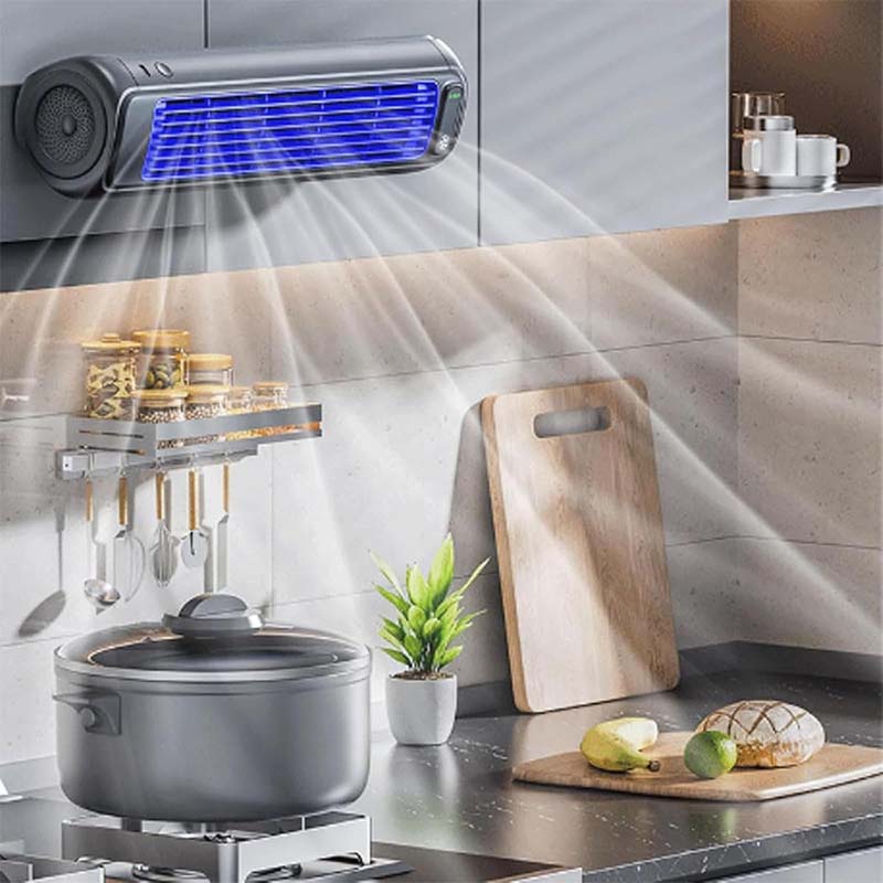 Punchless Wall-mounted Electric Fan Air Conditioning