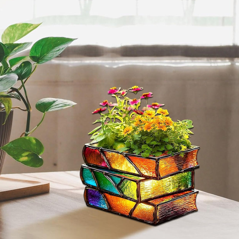 Stacked books Resin crafts Desk ornaments