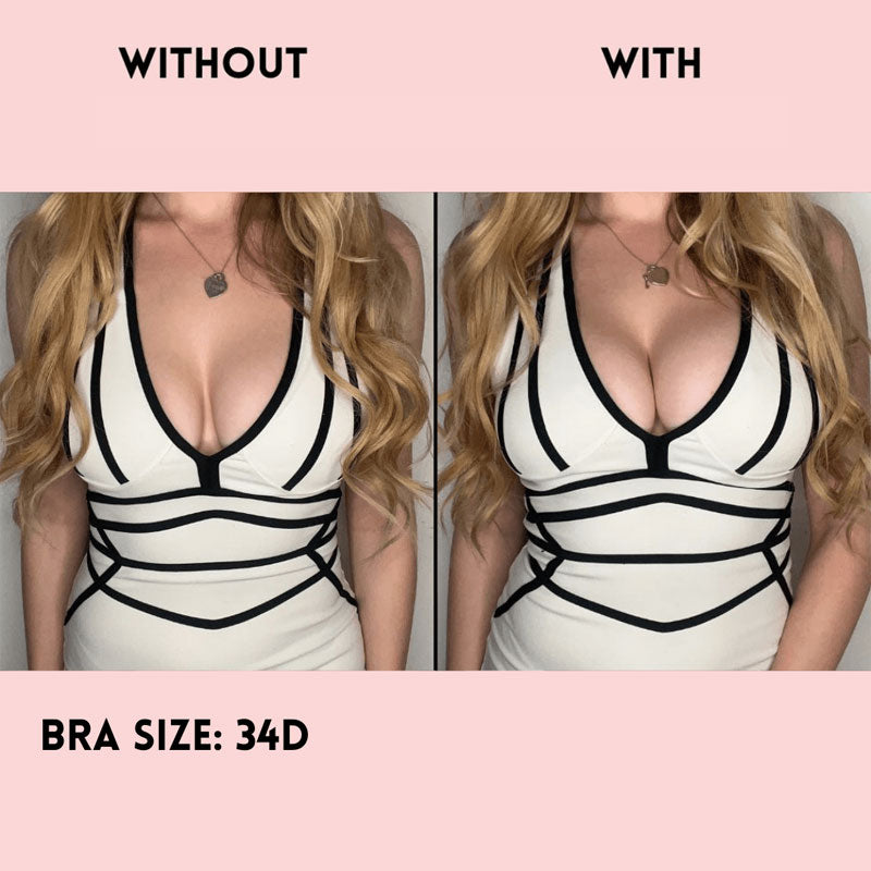 Mango-shaped silicone breast plasters