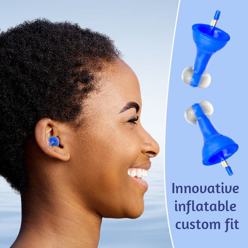 Innovative inflatable earplugs