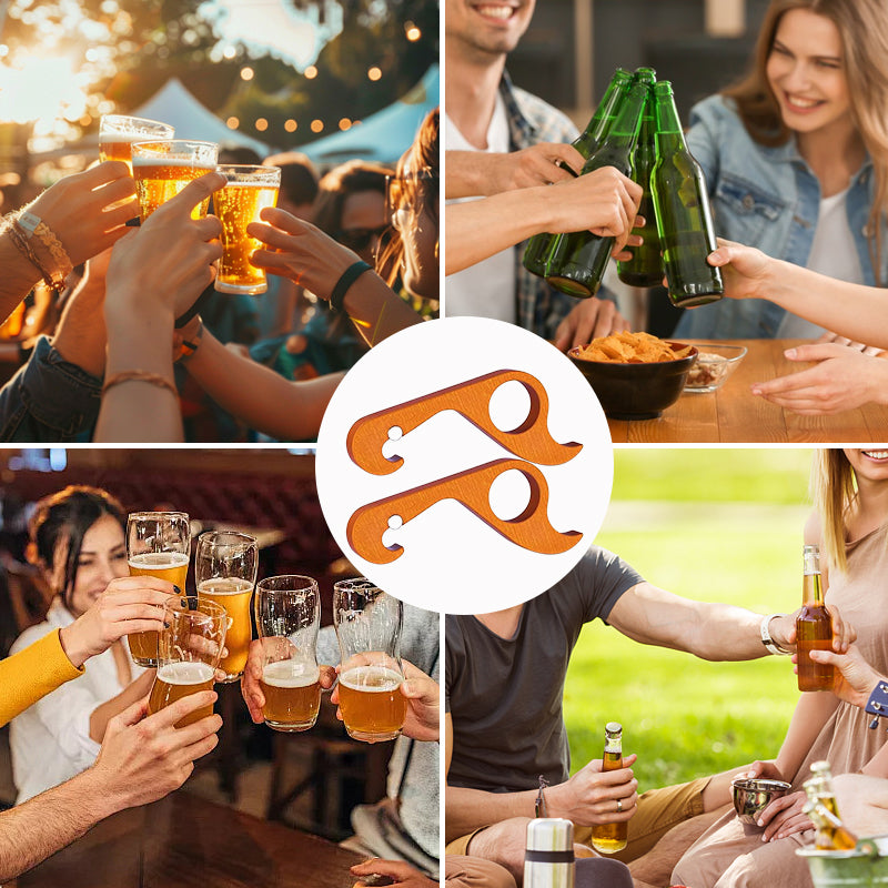 Beer bottle opener made of aluminum alloy