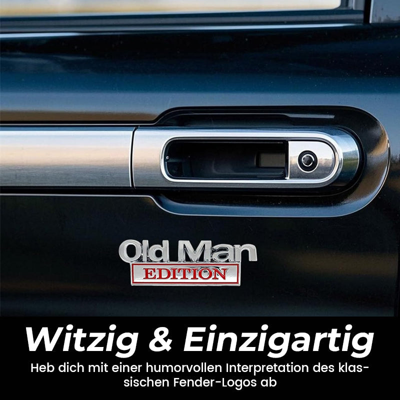 Car badges for seniors/π Old Man Edition car badges