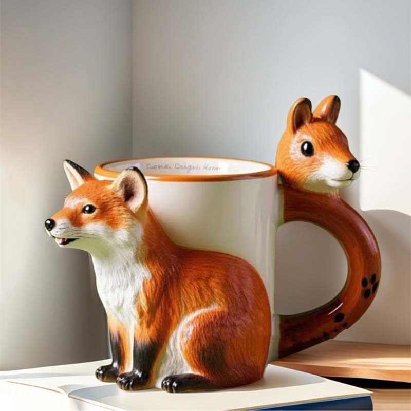 Squirrel Fox Mug