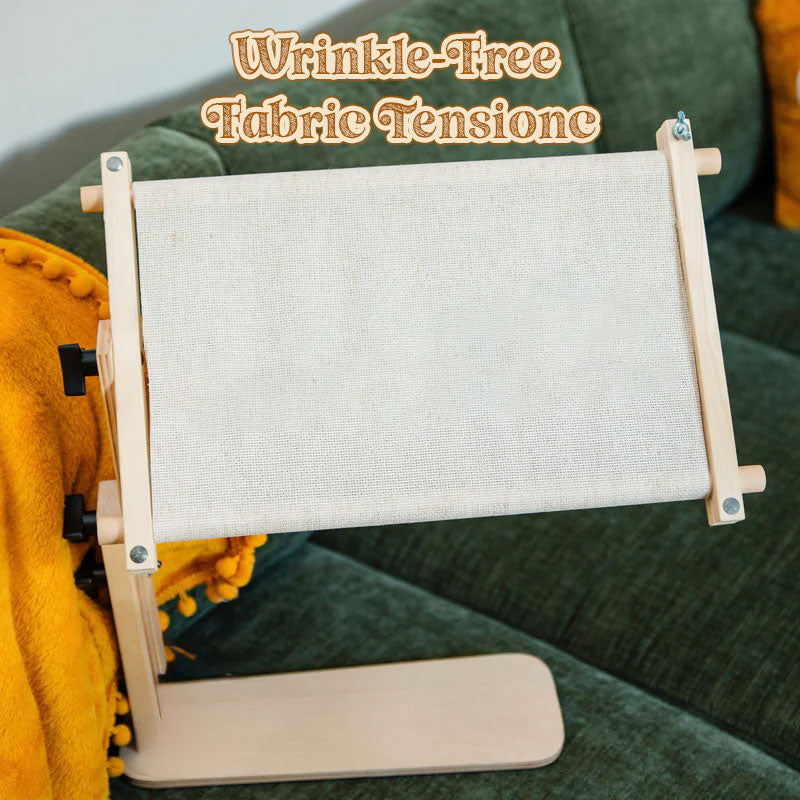 🧵Adjustable Tabletop Embroidery Stand – Cross Stitch Frame Holder