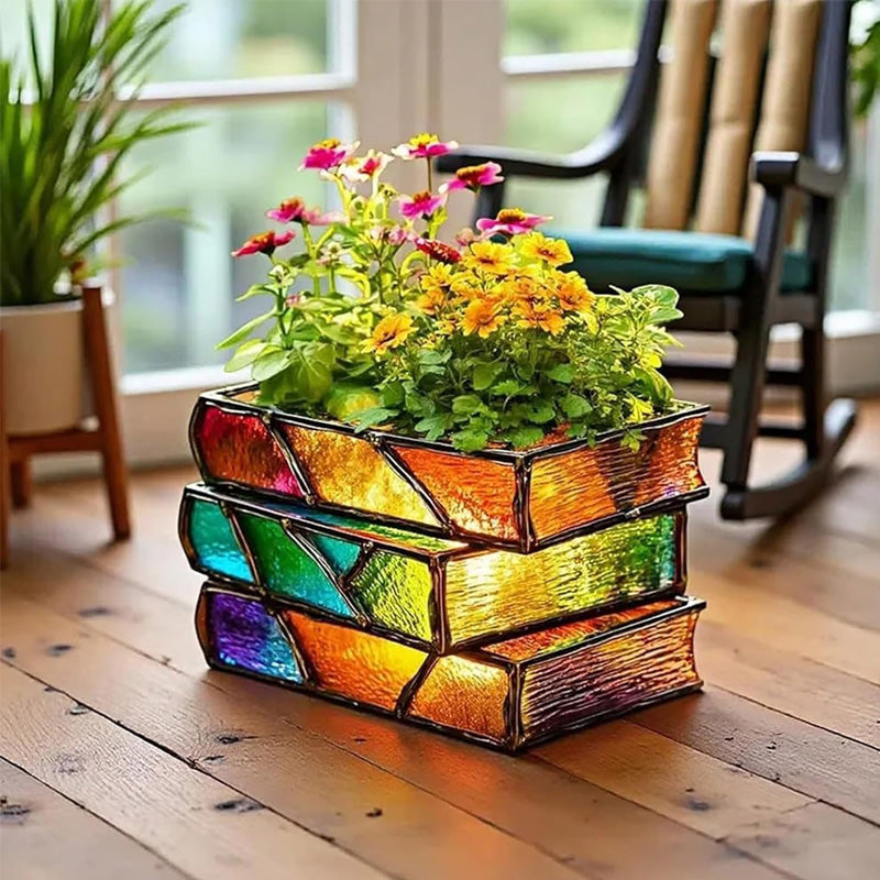 Stacked books Resin crafts Desk ornaments