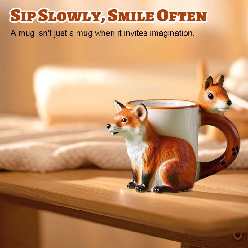 Squirrel Fox Mug
