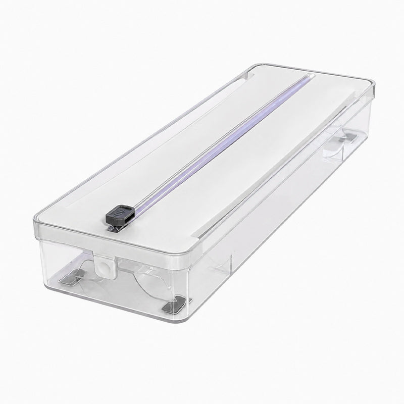 Kitchen Aluminum Foil Paper Plastic Wrap Storage Cutting Box 🍳