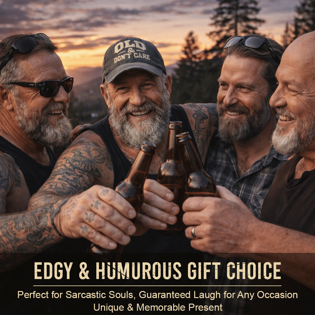 š§¢2026 New Year Hot Sale š„Vintage Distressed"OLD & DONāT CARE"Cap