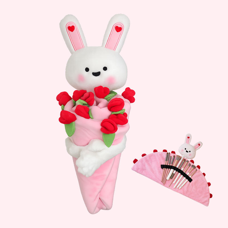 🐰 Bunny Bouquet Pencil Case