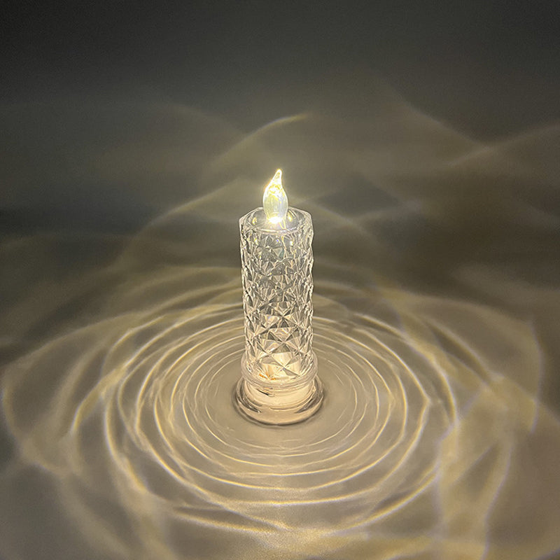 ✨ Crystal rose candle holder - romantic sparkle without the mess