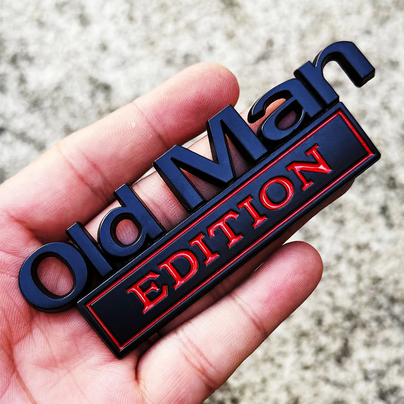 Car badges for seniors/π Old Man Edition car badges