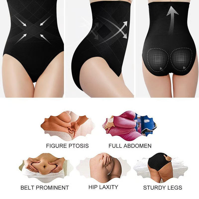🔥High waist with shapewear and tummy control