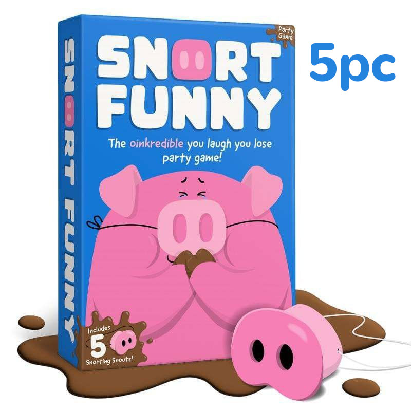 Snort Funny: The "Laugh &You Lose" Party Game 🐷😂