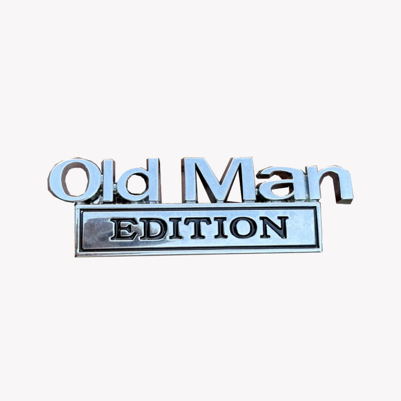 Car badges for seniors/π Old Man Edition car badges