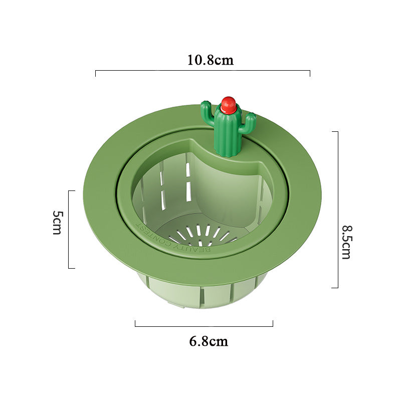 ๐ต Creative Cactus-Shaped Kitchen Sink Strainer ๐ต