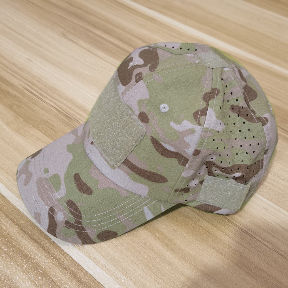 Sun Protection, Breathable Outdoor Hat for Men, Camouflage