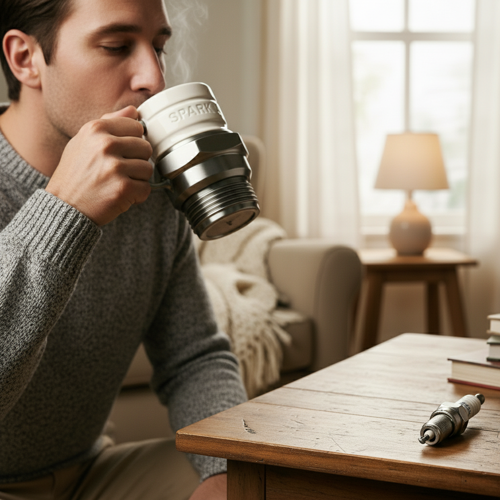 🔧Spark plug mug☕