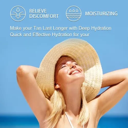 🔥Summer sale 2025 - Gold shine intensive tan without sun gel | Tan without sun accelerator💖