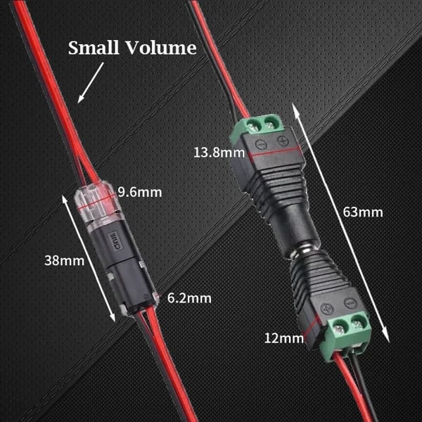 🔥Double-wire plug connector with lockable buckle
