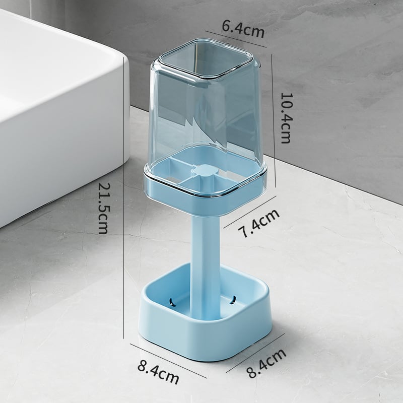 Stylish toothbrush holder with loc
