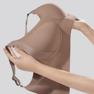 🎁Ribbed push-up bra with adjustable underwires for women